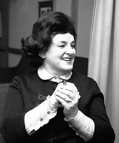 The Swedish Opera singer Birgit Nilsson in Copenhagen.
16-01-64.
6x6, tiff, 300 dpi, size: 4 - 7 MB. b6441006.jpg